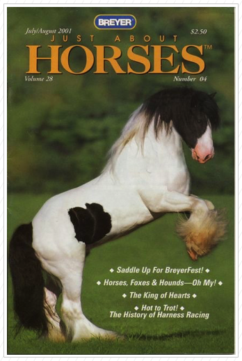 The Breyer magazine in 2001.
The Breyer magazine in 2001.