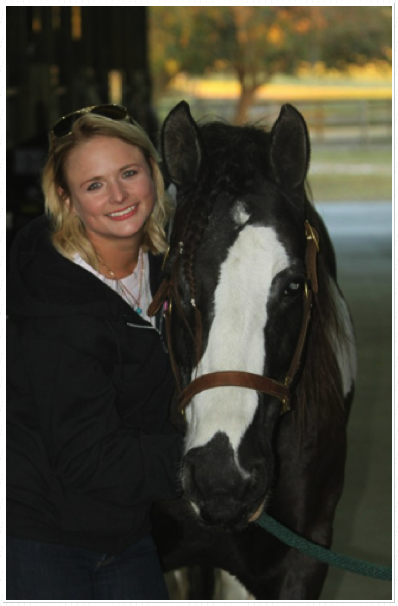 Miranda Lambert with Kuchi.