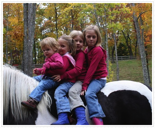 4 on a horse??? 4 on a horse???